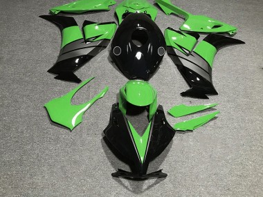 Verde Lucido Nero & Grigio 12-16 Honda CBR1000RR Carene Moto