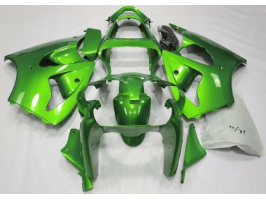 Verde Metallizzato 00-02 Kawasaki ZX6R Carene Moto