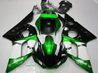 Verde Metallizzato 98-02 Yamaha R6 Carene Moto