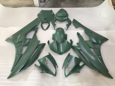 Verde Militare 06-07 Yamaha R6 Carene Moto
