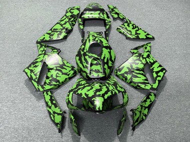 Verde Mimetico 03-04 Honda CBR600RR Carene Moto