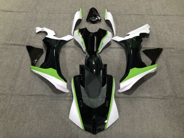 Verde Nero & Bianco 15-19 Yamaha R1 Carene Moto