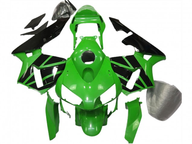 Verde Nero Senza Decalcomanie 03-04 Honda CBR600RR Carene Moto