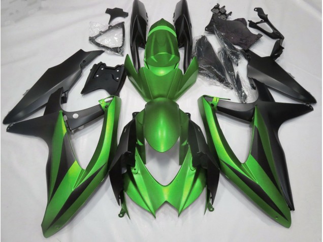 Verde Opaco No R 08-10 Suzuki GSXR 600-750 Carene Moto Verde Opaco No R 08-10 Suzuki GSXR 600-750 Carene Moto