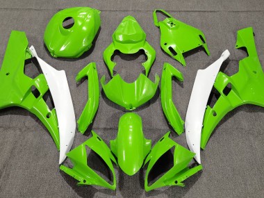 Verde Perla 06-07 Yamaha R6 Carene Moto