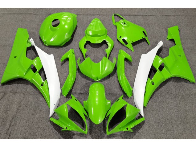 Verde Perla 06-07 Yamaha R6 Carene Moto Verde Perla 06-07 Yamaha R6 Carene Moto