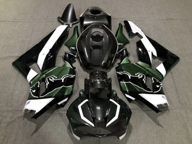 Verde Personalizzato Fibra Di Carbonio Toro 13-23 Honda CBR600RR Carene Moto