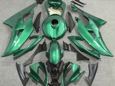 Verde Schiuma Di Mare 08-16 Yamaha R6 Carene Moto