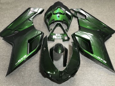 Verde Scuro 07-14 Ducati 848 1098 1198 Carene Moto