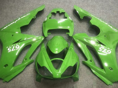 Verde Vibrante 06-08 Triumph Daytona 675 Carene Moto
