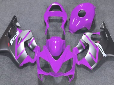 Viola & Argento Opaco 01-03 Honda CBR600 F4i Carene Moto