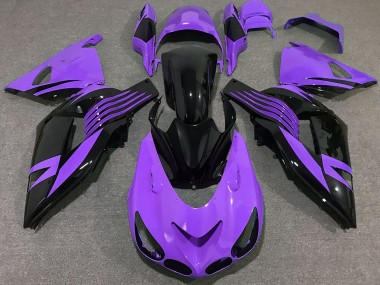 Viola Brillante 06-11 Kawasaki ZX14R Carene Moto