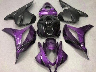 Viola Intenso Con Nero 09-12 Honda CBR600RR Carene Moto
