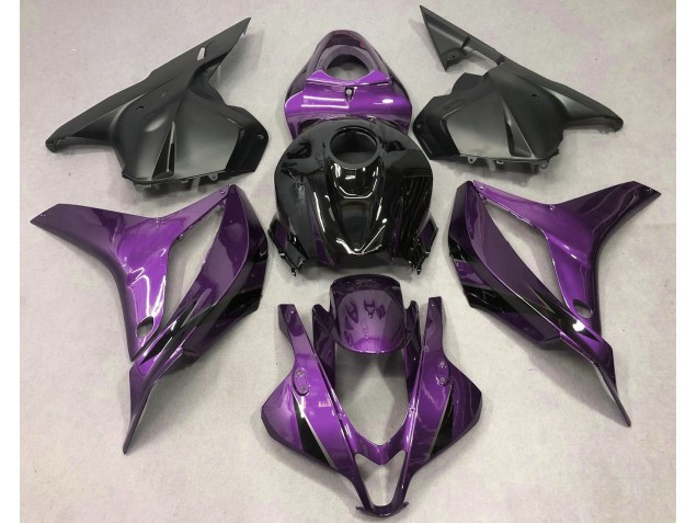 Viola Intenso Con Nero 09-12 Honda CBR600RR Carene Moto