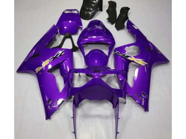 Viola Lucido 03-04 Kawasaki ZX6R Carene Moto