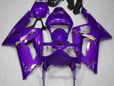 Viola Lucido 03-04 Kawasaki ZX6R Carene Moto