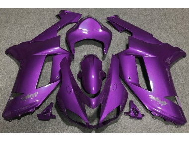 Viola Lucido 07-08 Kawasaki ZX6R Carene Moto