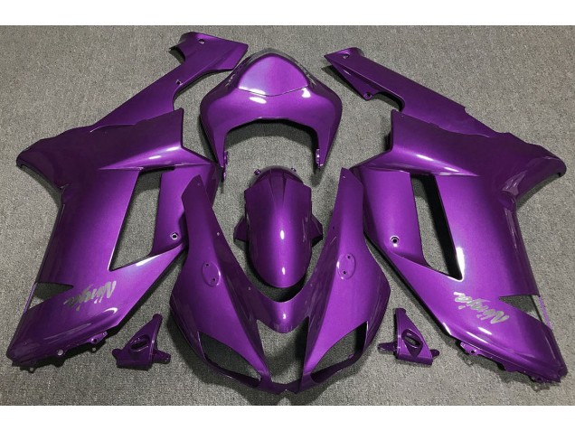 Viola Lucido 07-08 Kawasaki ZX6R Carene Moto Viola Lucido 07-08 Kawasaki ZX6R Carene Moto