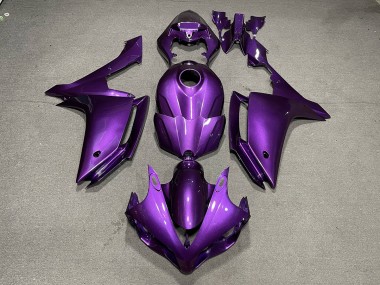 Viola Lucido 07-08 Yamaha R1 Carene Moto