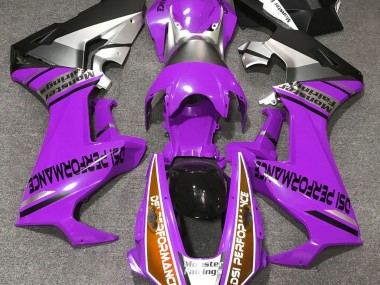 Viola Lucido & Arancione 17-23 Honda CBR1000RR Carene Moto