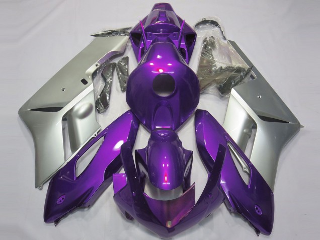 Viola Lucido & Argento 04-05 Honda CBR1000RR Carene Moto Viola Lucido & Argento 04-05 Honda CBR1000RR Carene Moto