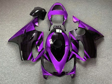 Viola Lucido & Nero 01-03 Honda CBR600 F4i Carene Moto