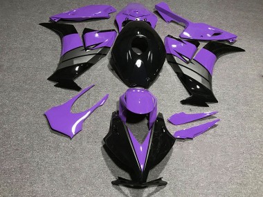 Viola Lucido Nero & Grigio 12-16 Honda CBR1000RR Carene Moto