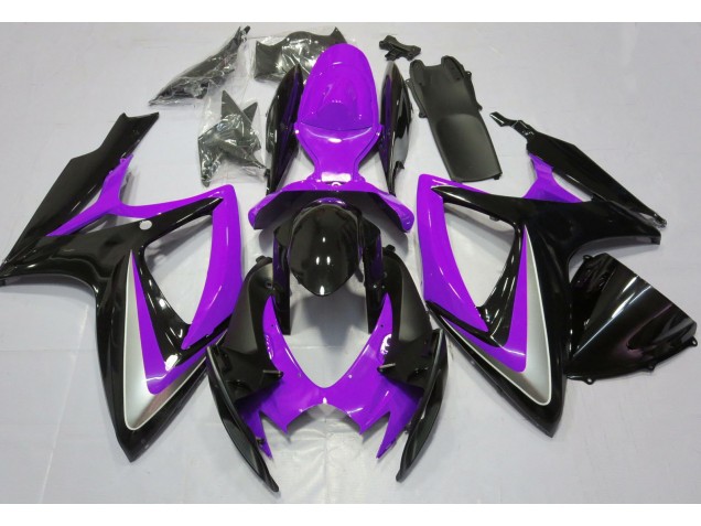 Viola Lucido Rovinato 06-07 Suzuki GSXR 600-750 Carene Moto Viola Lucido Rovinato 06-07 Suzuki GSXR 600-750 Carene Moto