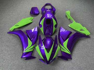 Viola Lucido & Verde 12-16 Honda CBR1000RR Carene Moto