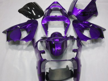 Viola Metallizzato 00-02 Kawasaki ZX6R Carene Moto