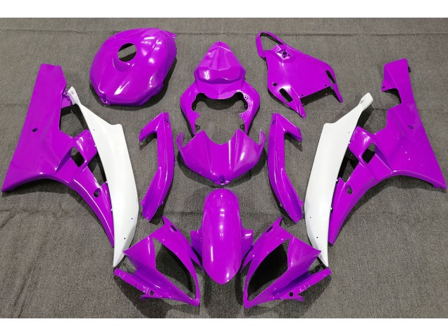 Viola Perlato 06-07 Yamaha R6 Carene Moto Viola Perlato 06-07 Yamaha R6 Carene Moto