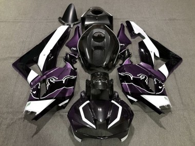 Viola Personalizzato Fibra Di Carbonio Toro 13-23 Honda CBR600RR Carene Moto