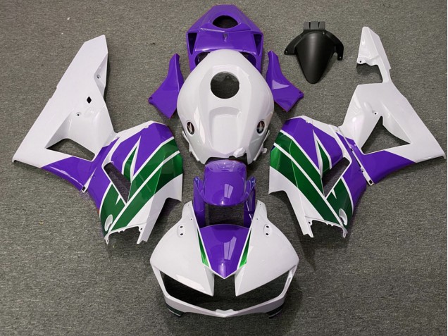 Viola & Verde Lucido 13-23 Honda CBR600RR Carene Moto Viola & Verde Lucido 13-23 Honda CBR600RR Carene Moto