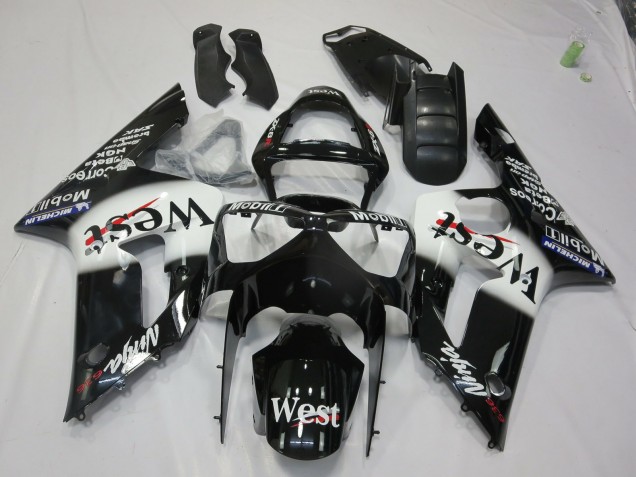 West 03-04 Kawasaki ZX6R Carene Moto West 03-04 Kawasaki ZX6R Carene Moto